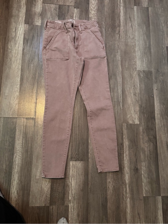 Universal Thread Denim - Universal Thread High-Rise Rose Taupe Utility Jeans